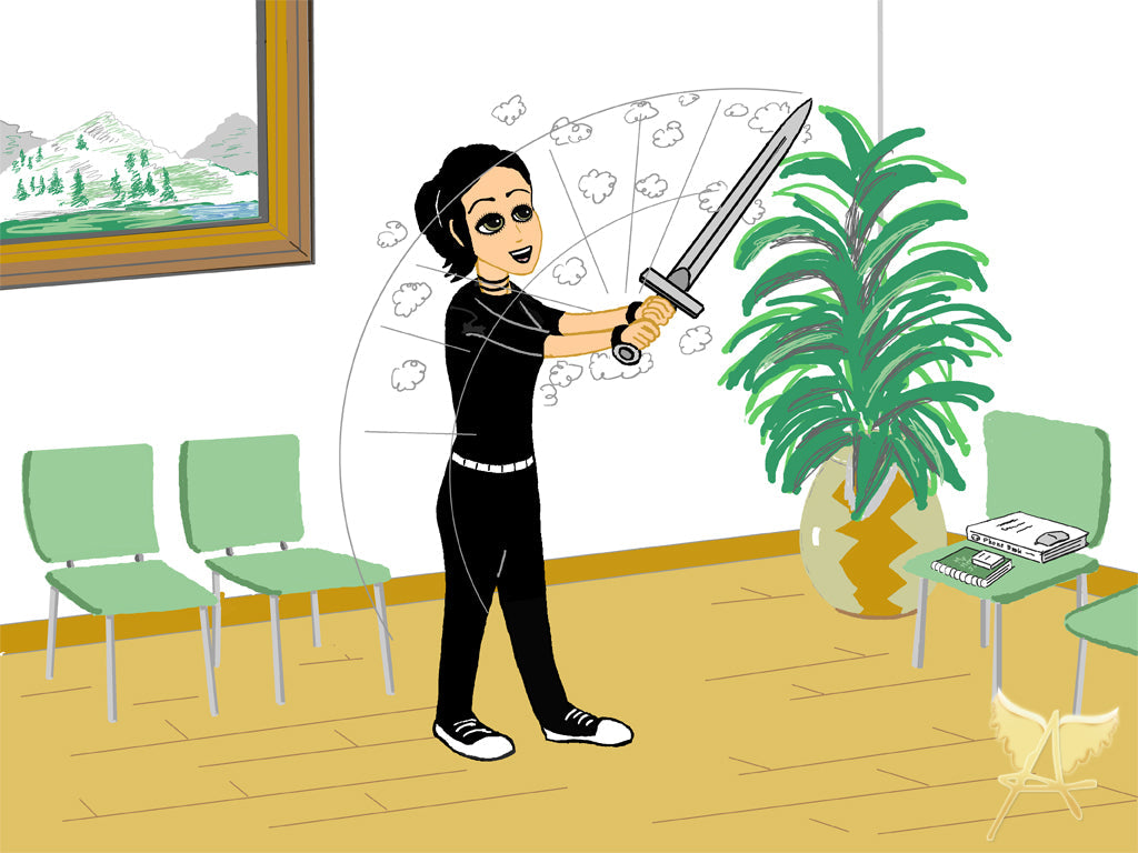 STEP 4 - Using Your Sword