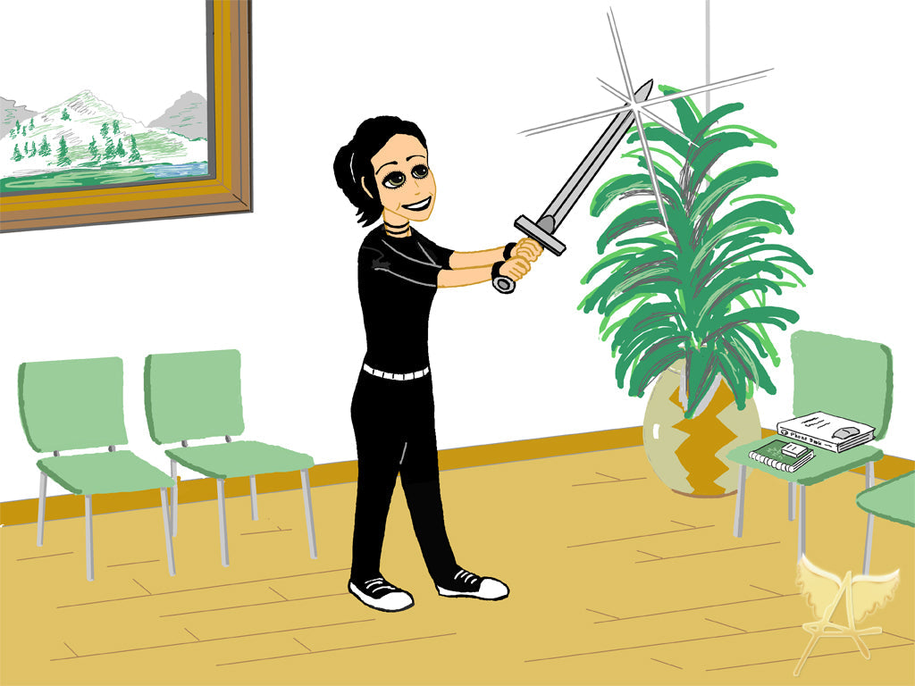 STEP 4 - Cutting Away Old Negative Thoughts
