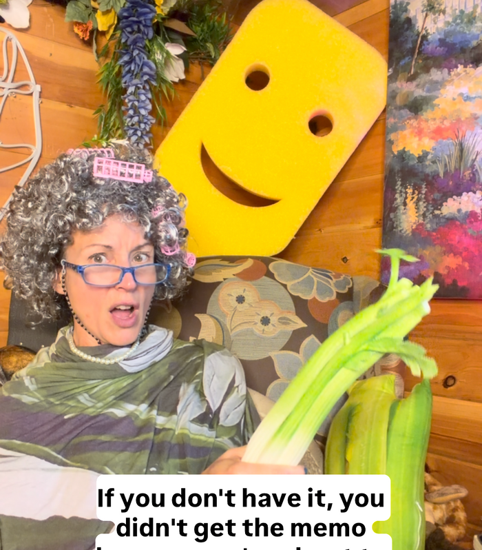 CELERY Queen Jean WAND!
